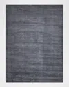 Exquisite Rugs Velutto Hand-loomed Gray Rug, 12' X 15' In Gray