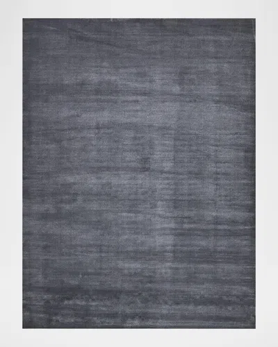 Exquisite Rugs Velutto Hand-loomed Gray Rug, 6' X 9'