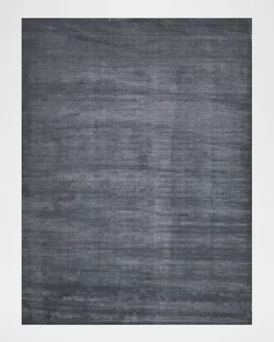 Exquisite Rugs Velutto Hand-loomed Gray Rug, 9' X 12'