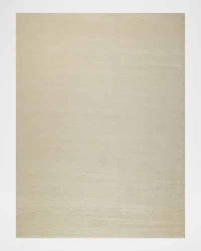 Exquisite Rugs Velutto Hand-loomed Light Beige Rug, 12' X 15'