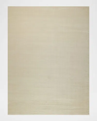 Exquisite Rugs Velutto Hand-loomed Light Beige Rug, 4' X 6'