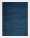 Exquisite Rugs Velutto Hand-loomed Navy Rug, 8' X 10' In Navy