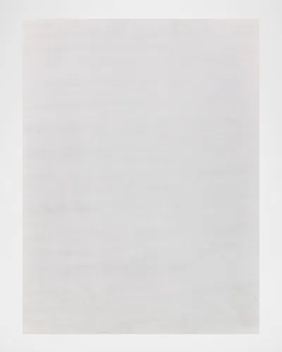Exquisite Rugs Velutto Hand-loomed White Rug, 12' X 15'