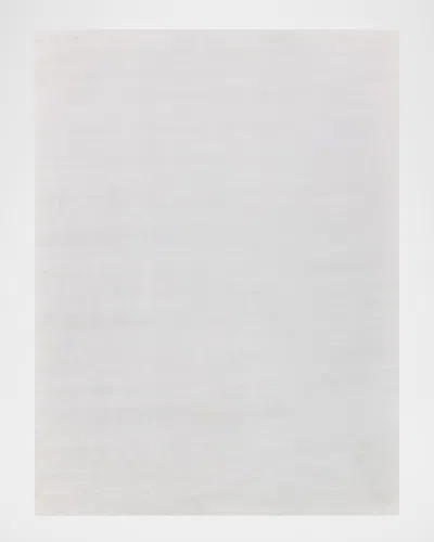 Exquisite Rugs Velutto Hand-loomed White Rug, 9' X 12'