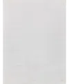 Exquisite Rugs Velutto Modern 6537 Area Rug, 2' X 3' In White