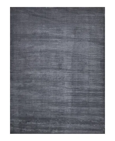 Exquisite Rugs Velutto Modern 6540 Area Rug, 4' X 6' In Gray