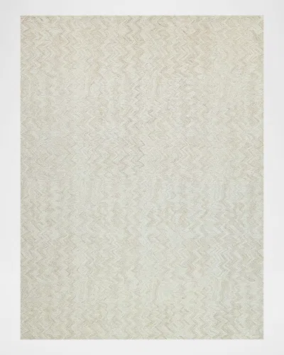 Exquisite Rugs Veneta Hand-tufted Beige Rug, 6' X 9'