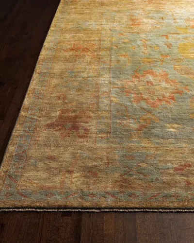 Exquisite Rugs Victorian Oushak Rug, 9' X 12'