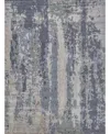 Exquisite Rugs Viscose From Bamboo Silk Er3337 6' X 9' Area Rug In Multi