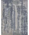 Exquisite Rugs Viscose From Bamboo Silk Er3337 Area Rug In Blue
