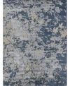 Exquisite Rugs Viscose From Bamboo Silk Er3340 Area Rug In Blue