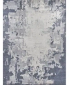 Exquisite Rugs Viscose From Bamboo Silk Er3341 Area Rug In Blue