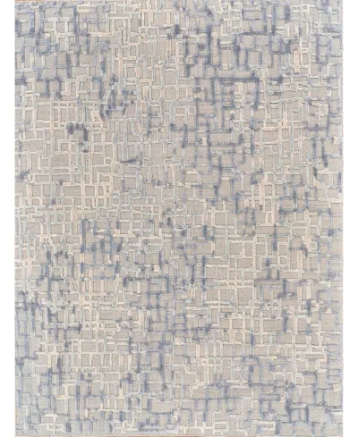 Exquisite Rugs Vista 4338 8'x10' Area Rug In Gray,blue