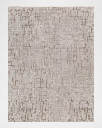 Exquisite Rugs Vista Hand-loomed Beige Rug In Brown