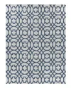 Exquisite Rugs Windsor Er2450 Area Rug, 8' X 10' In Navy/gray