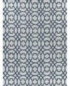 Exquisite Rugs Windsor Er2450 Area Rug In Navy,gray