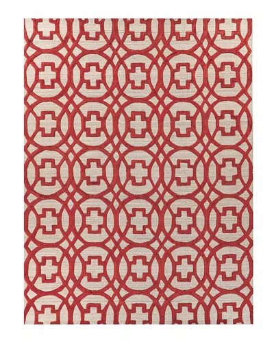 Exquisite Rugs Windsor Er2455 Area Rug, 8' X 10' In Rust/gray