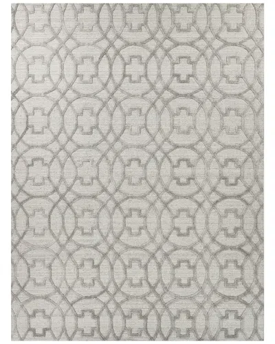 Exquisite Rugs Windsor Hand-loomed New Zealand Wool & Bamboo Silk Light Area Rug