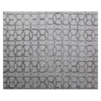 Exquisite Rugs Windsor Handwoven Wool Gray Area Rug