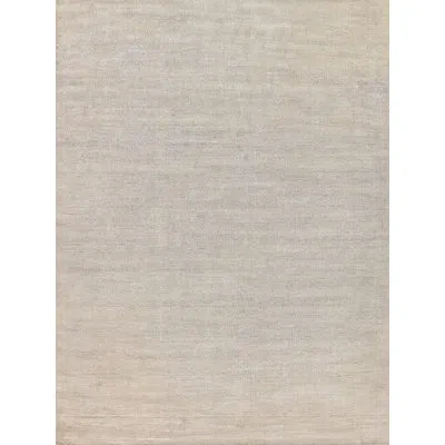 Exquisite Rugs Wool Gray/white Area Rug In White;gray