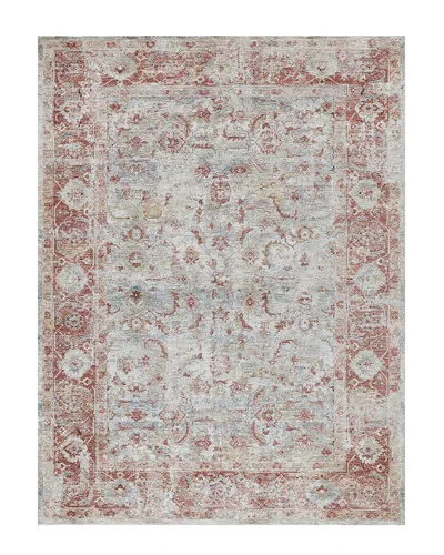 Exquisite Rugs X The Met Antique Loom Power-loomed Rug In Transparent