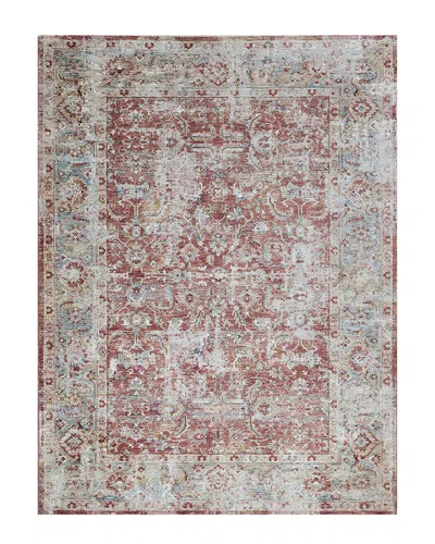 Exquisite Rugs X The Met Antique Loom Power-loomed Rug In Red