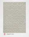 Exquisite Rugs X The Met Bargello Hand-tufted Gray Rug, 8' X 10' In Gray