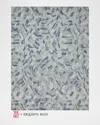 Exquisite Rugs X The Met Botanica Hand-tufted Blue Rug, 10' X 14' In Blue/ivory/multi