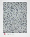 Exquisite Rugs X The Met Botanica Hand-tufted Blue Rug, 6' X 9' In Blue/ivory/multi