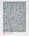 Exquisite Rugs X The Met Botanica Hand-tufted Blue Rug, 9' X 12' In Blue/ivory/multi