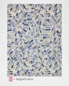 Exquisite Rugs X The Met Botanica Hand-tufted Navy/ivory Rug, 5' X 8' In Navy/ivory/multi