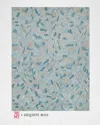 Exquisite Rugs X The Met Botanica Hand-tufted Turquoise Rug, 10' X 14' In Turquoise/ivory/multi
