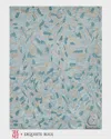 Exquisite Rugs X The Met Botanica Hand-tufted Turquoise Rug, 5' X 8' In Turquoise/ivory/multi