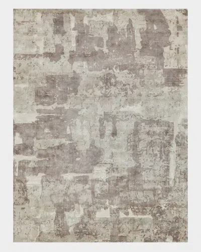 Exquisite Rugs X The Met Papyrus Beige Wool/bamboo Silk Handloomed Area Rug