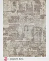 Exquisite Rugs X The Met Papyrus Hand-loomed Beige Rug, 6' X 9'