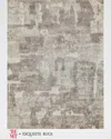 Exquisite Rugs X The Met Papyrus Hand-loomed Beige Rug, 9' X 12'