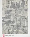 Exquisite Rugs X The Met Papyrus Hand-loomed Blue/gray Rug, 8' X 10'
