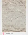 Exquisite Rugs X The Met Saccara Hand-loomed Beige Rug, 9' X 12'