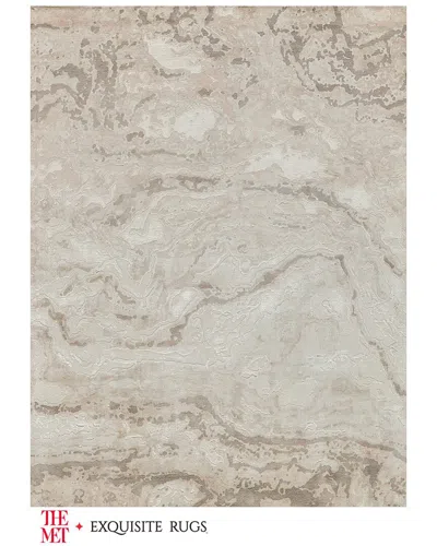 Exquisite Rugs X The Met Saccara Wool-blend Area Rug In Neutral