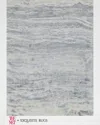 Exquisite Rugs X The Met Travertine Hand-loomed Silver Rug, 12' X 15'