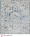 Exquisite Rugs X The Met Vintage Loom Beige, Cream & Blue Rug, 12' X 15' In Blue/beige