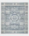 Exquisite Rugs X The Met Vintage Loom Blue & Light Blue Rug, 12' X 15' In Light Blue/blue