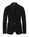 Exte Man Blazer Black Size 40 Cotton, Polyester