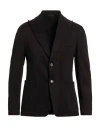 Exte Man Blazer Black Size 44 Viscose, Nylon, Elastane