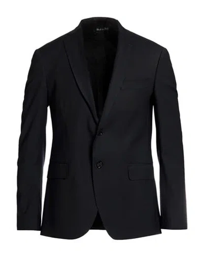 Exte Man Blazer Black Size 44 Wool