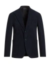 Exte Man Blazer Midnight Blue Size 44 Cotton, Polyester