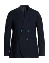 Exte Man Blazer Midnight Blue Size 48 Polyester, Viscose, Elastane