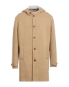 Exte Man Coat Sand Size 44 Polyester, Viscose, Elastane In Nude