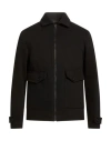Exte Man Jacket Black Size 38 Polyester, Viscose, Wool