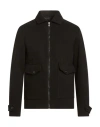 Exte Man Jacket Black Size 42 Polyester, Viscose, Wool